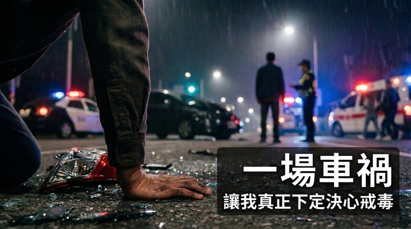 一場車禍,讓我真正下定決心戒毒 3 一場車禍讓我真正下定決心戒毒